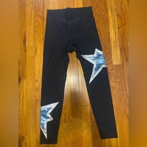 SoulCycle leggings. Metallic stars. Size medium. Brand new.